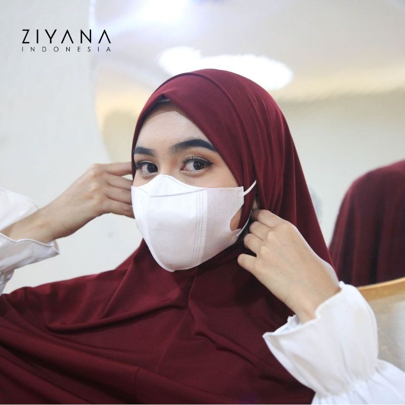 HIJAB - HIJAB KHIMAR - MAROON - ZIYANA HIJAB