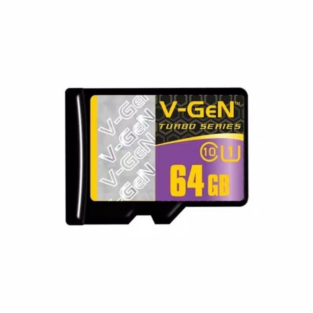 MMC V-Gen Micro SD 64Gb Class 10 Turbo Series 64 GB VGEN