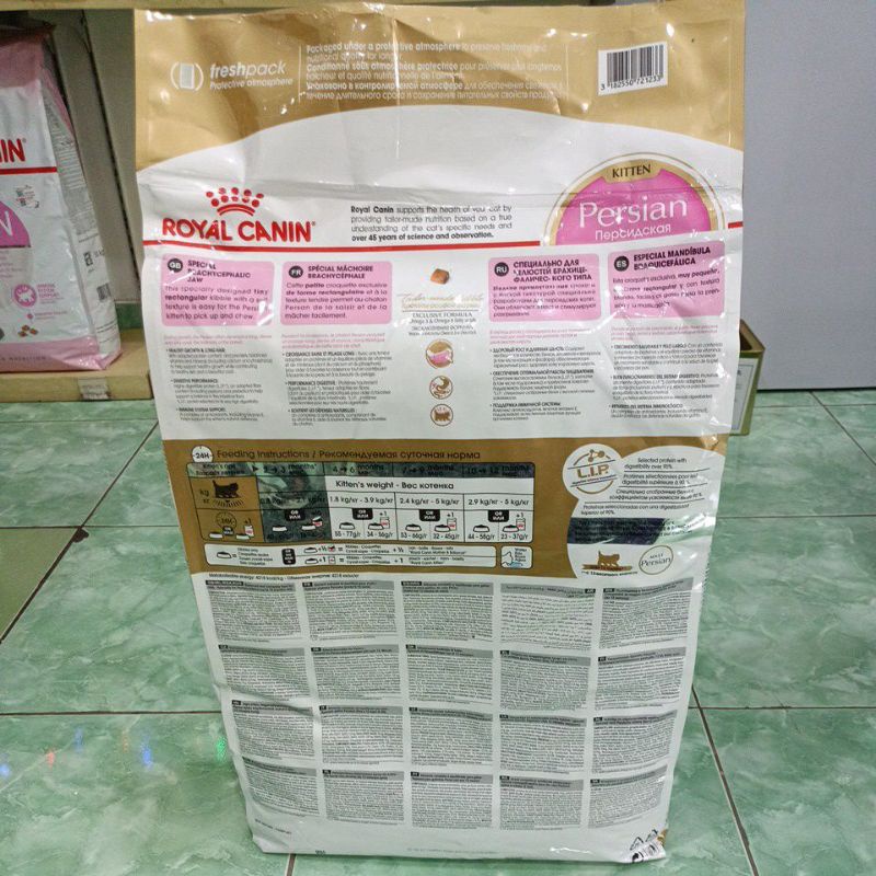 Grab/Gojek Royal Canin Persian KITTEN 32 kemasan 10kg (Freshpack)