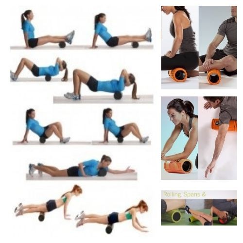 Rumble Roller Foam Yoga Fitness 111140