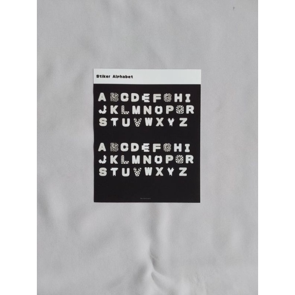 

Stiker Alphabet | StikerTopia