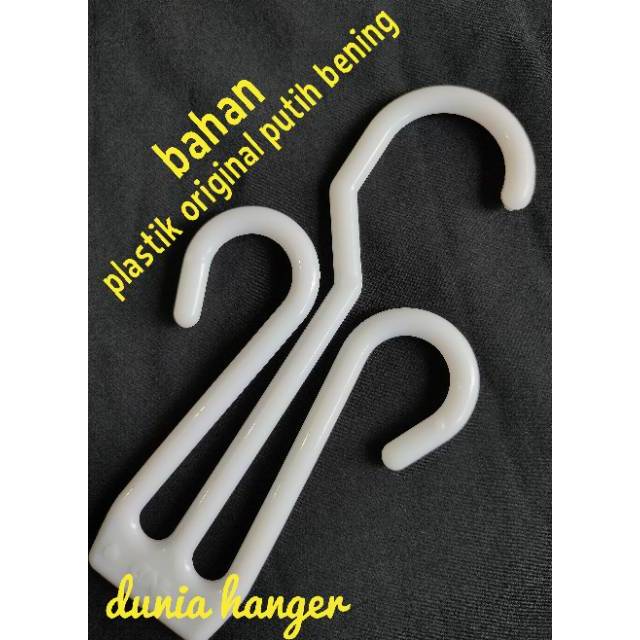 Hanger sandal SLOP kualitas terbaik plastik original putih bening ( 1 PCS )