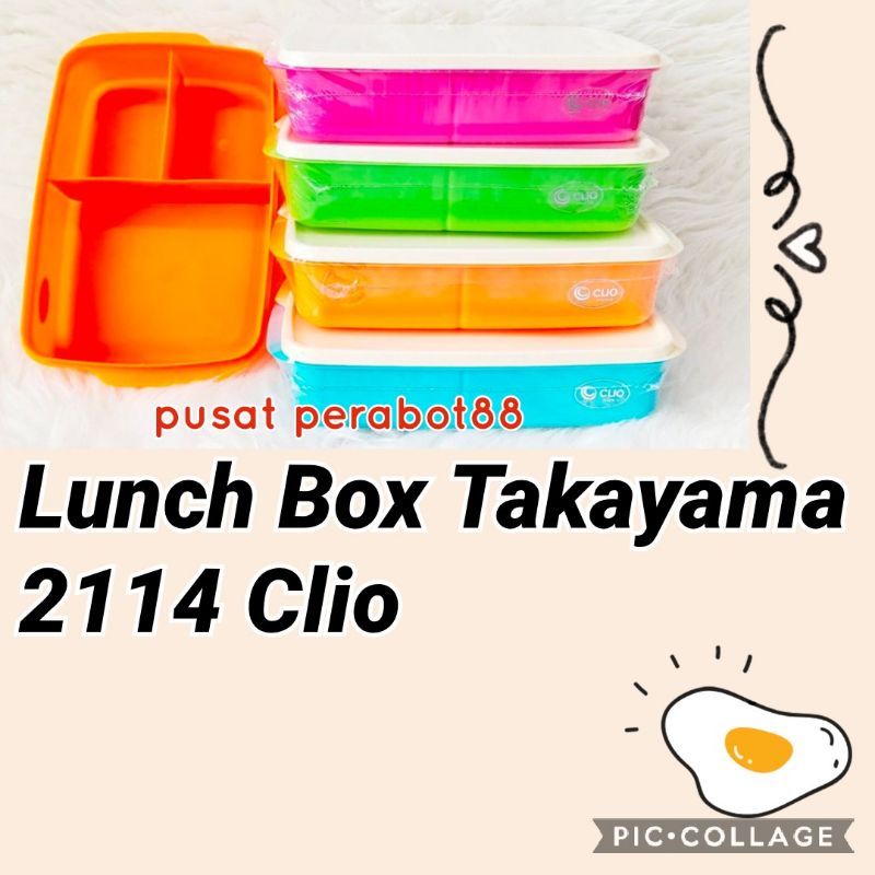 Lunch Box Takayama Kotak Makan Takayama 2114 Clio