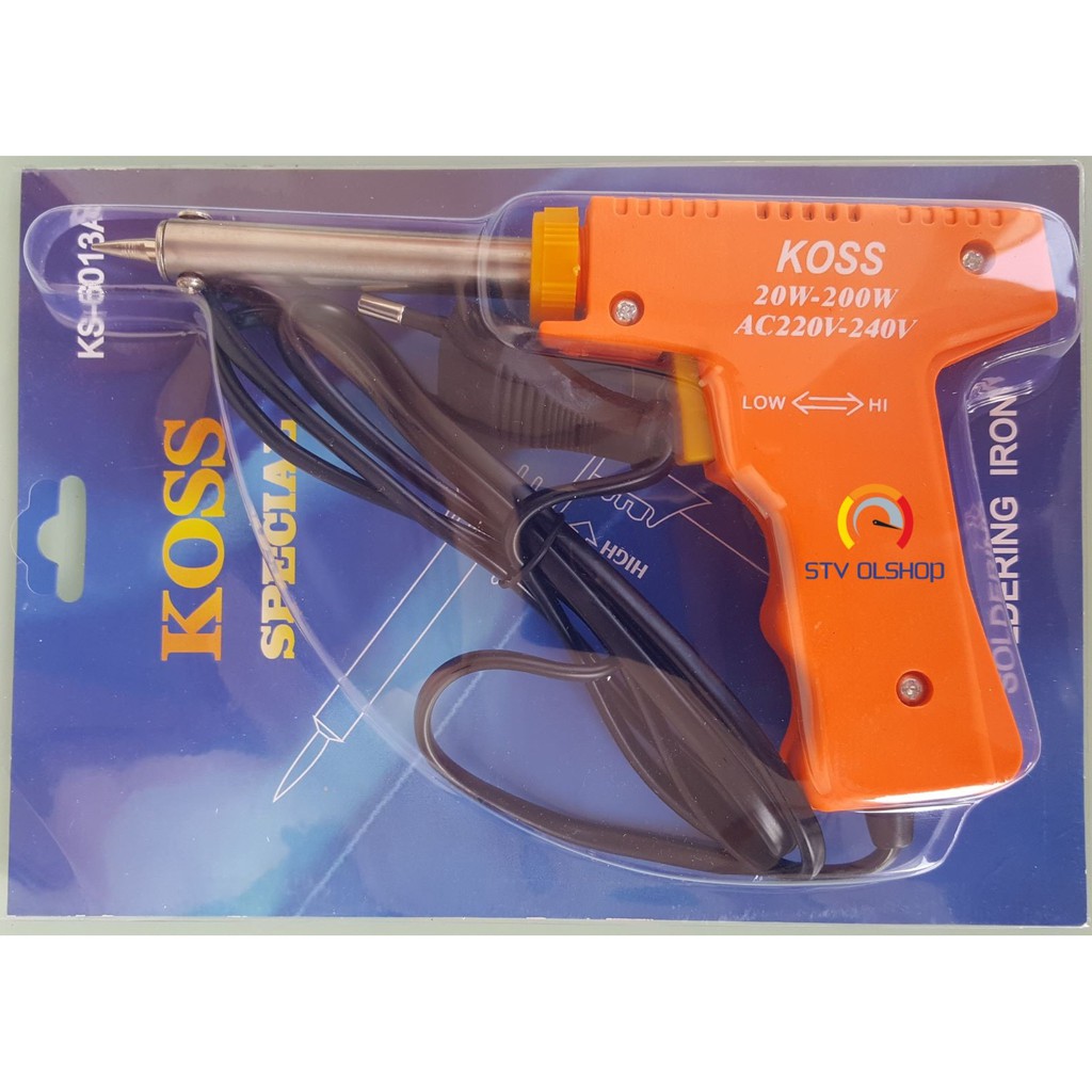 Solder Gun / Solder Pistol / Solder Tembak Koss 20-200W