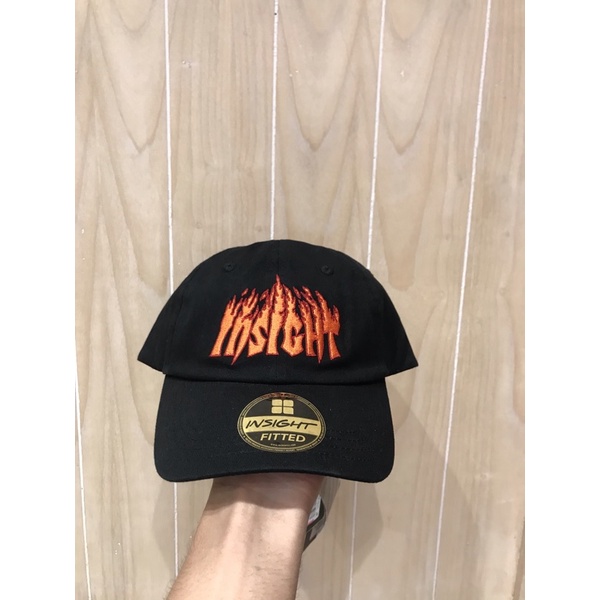 Topi Insight Dad hat Burning Black
