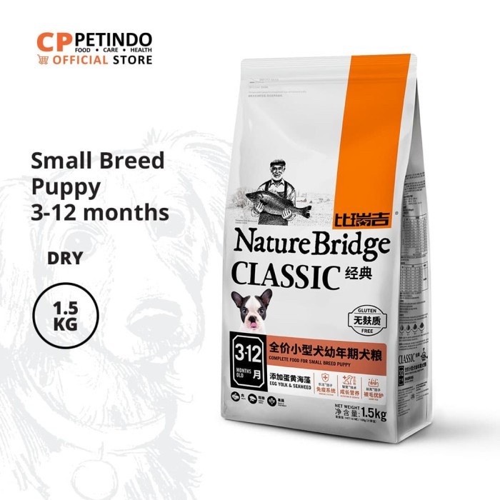 Nature Bridge Small Breed Puppy 1.5kg Freshpack Nature Bridge Dog Food