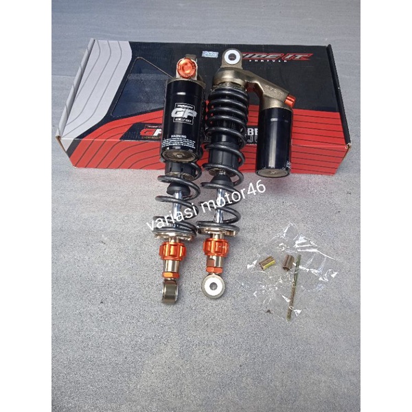 shock ride it gp 299 280,320,340mm premium double click rebound jupiter z,rx king,tiger dll