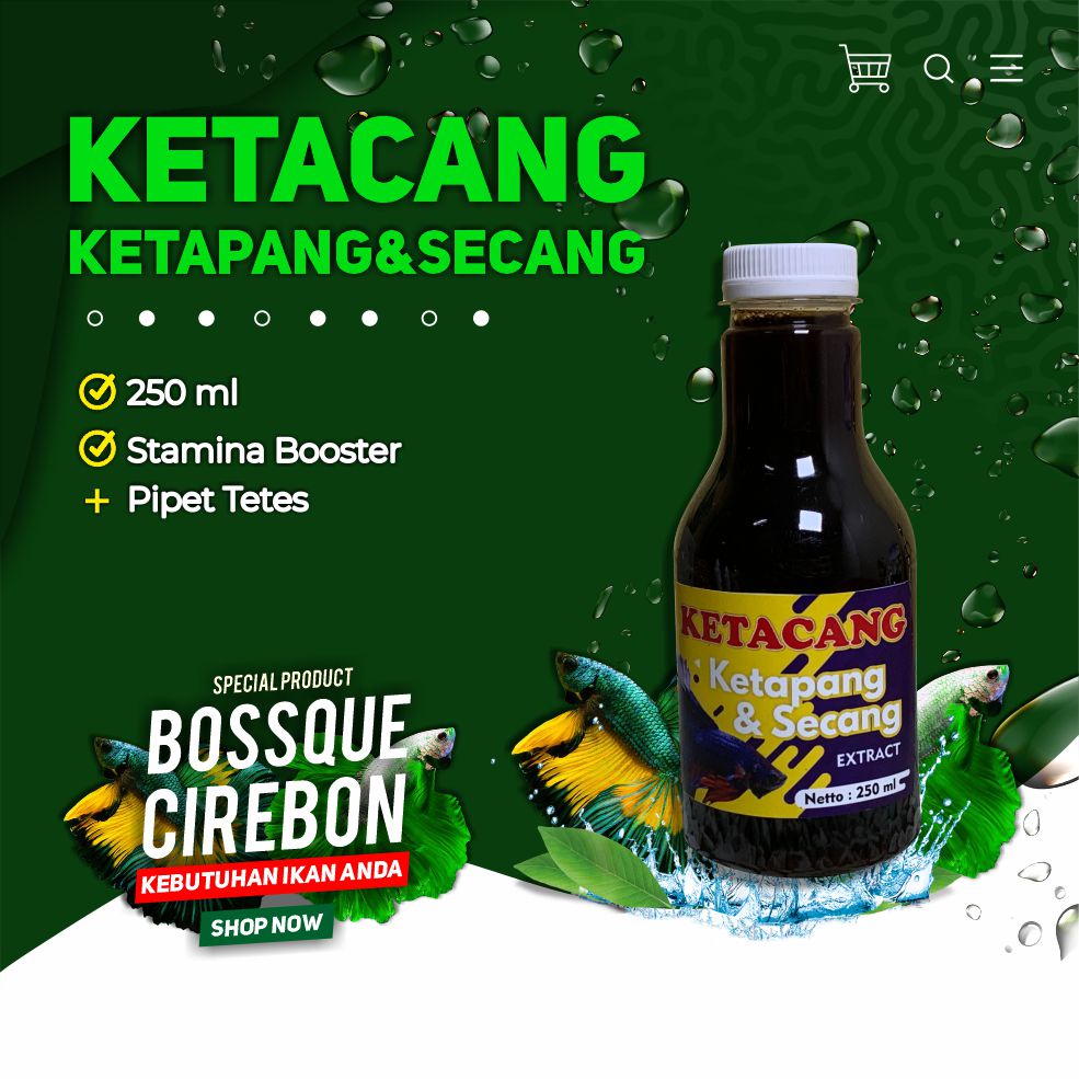 [Free Pipet Tetes] Ekstrak Ketapang Secang Garam Ikan 3in1 Extract Ketapang Dan Secang Stamina Booster Bonus Pipet Tetes