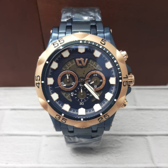 CHRIST VERRA PRIA CV C 75041G- 1J ORIGINAL ( BLUE ROSEGOLD )