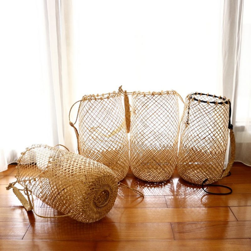 Anjat Jarang Polos [A007] - Anjat Ransel Polos, Tas Rotan, Anjat Dayak, Tas Ransel Hiking Outdoor