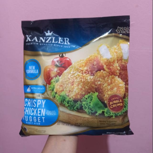 

Kanzler Crispy Chicken Nugget 450gr / Naget Ayam / Nuget