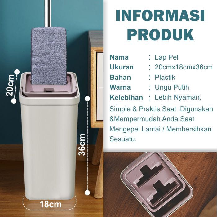 Magic Mop / Ultra Mop / Alat Pel / Magic Mop Pel / Mop Pel Lantai / Mop Pel / Mop Lantai