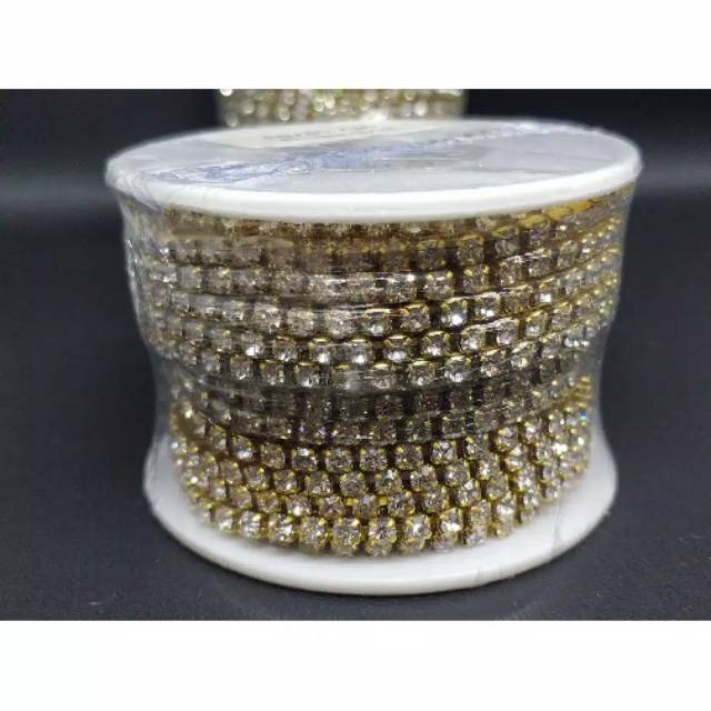 Diamon/permata cangkang renteng rapat ss12