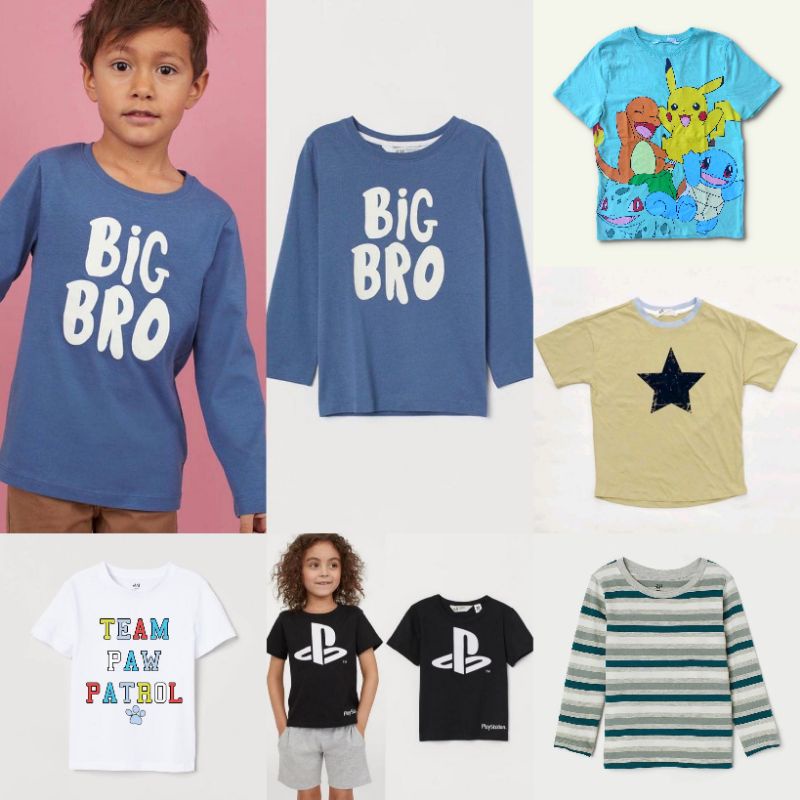 Kaos Anak Laki-Laki Hnm