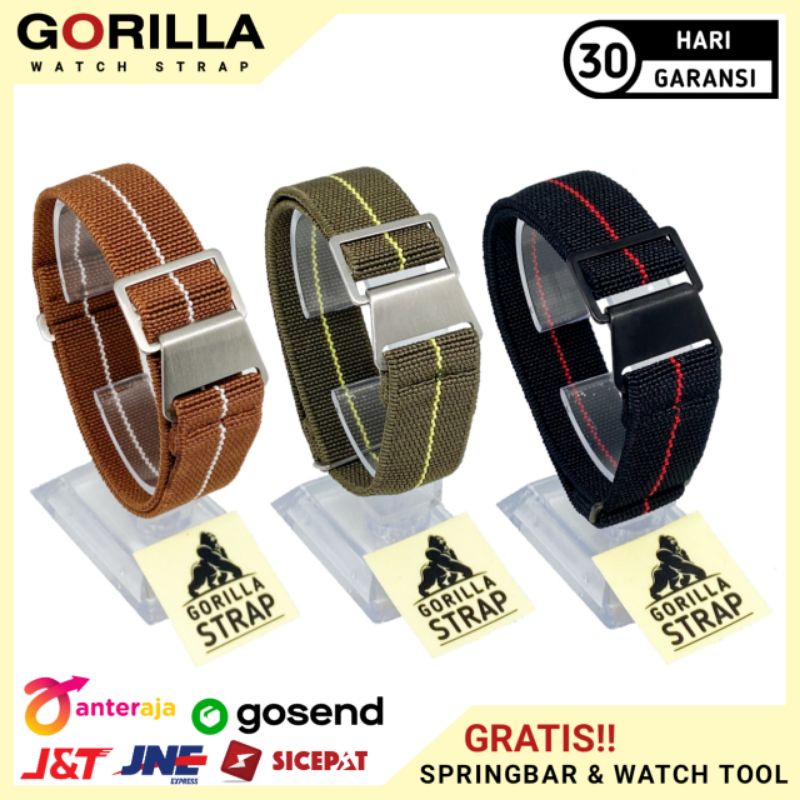Tali Jam Tangan Marine Nationale Nato MN Strap 20mm 22mm
