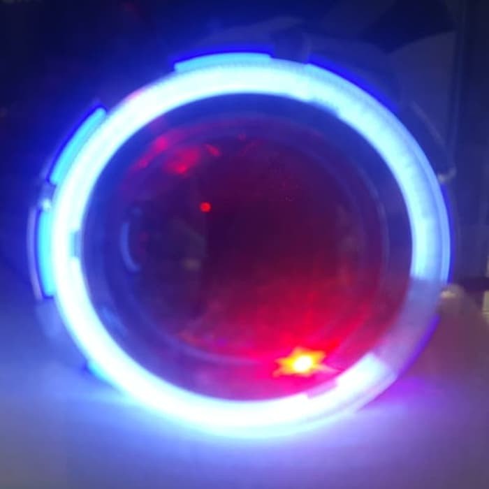 Projie Bi-Xenon Projector Lens - Merah
