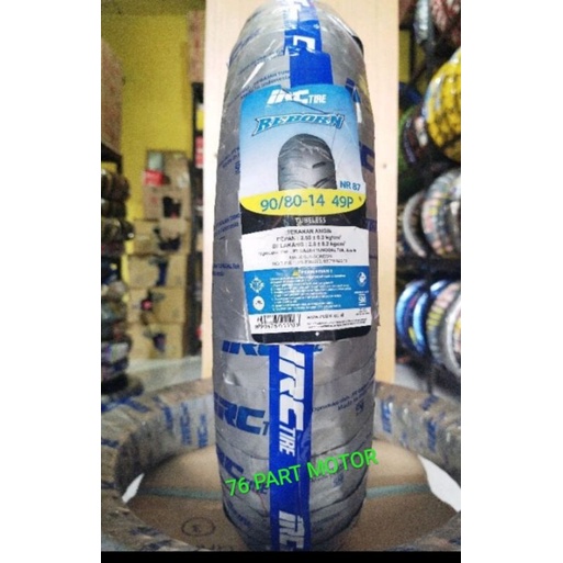 BAN TUBELESS IRC 90/80 .14 FREE PENTIL