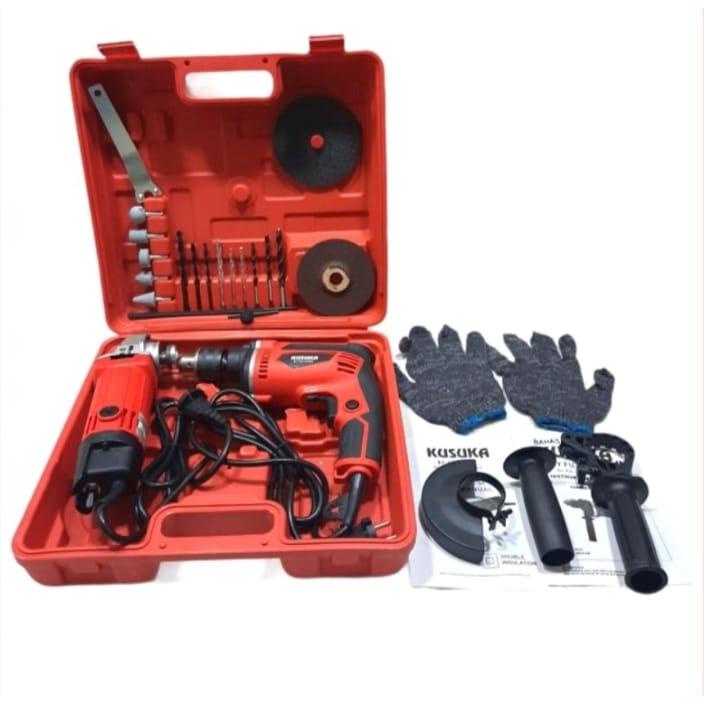 Bisa Cod  (2 Item) Dalam (1) Koper Paket Bor Gerinda Mailtank Free Koper Gerinda Dan Bor - Paket Per