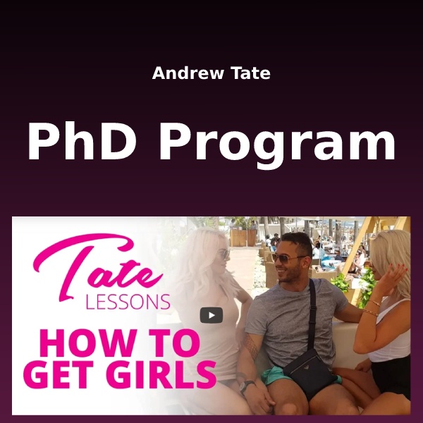 phd method tate