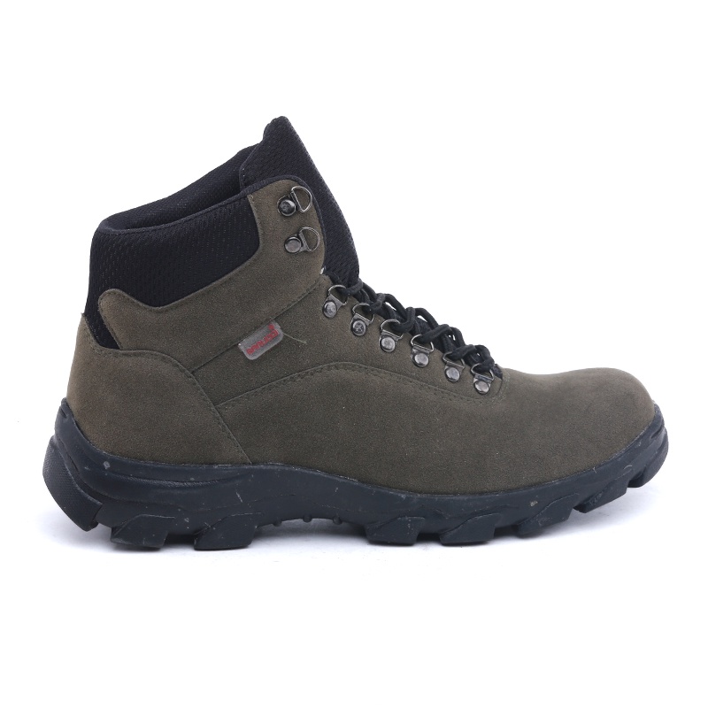 sepatu boots pria klasik gunung hikking boot army sude kulit BM02