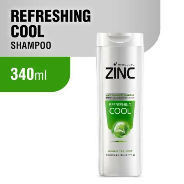 ZINC SHAMPOO 340 ML ANTI DANDRUFF SAMPO ZINC