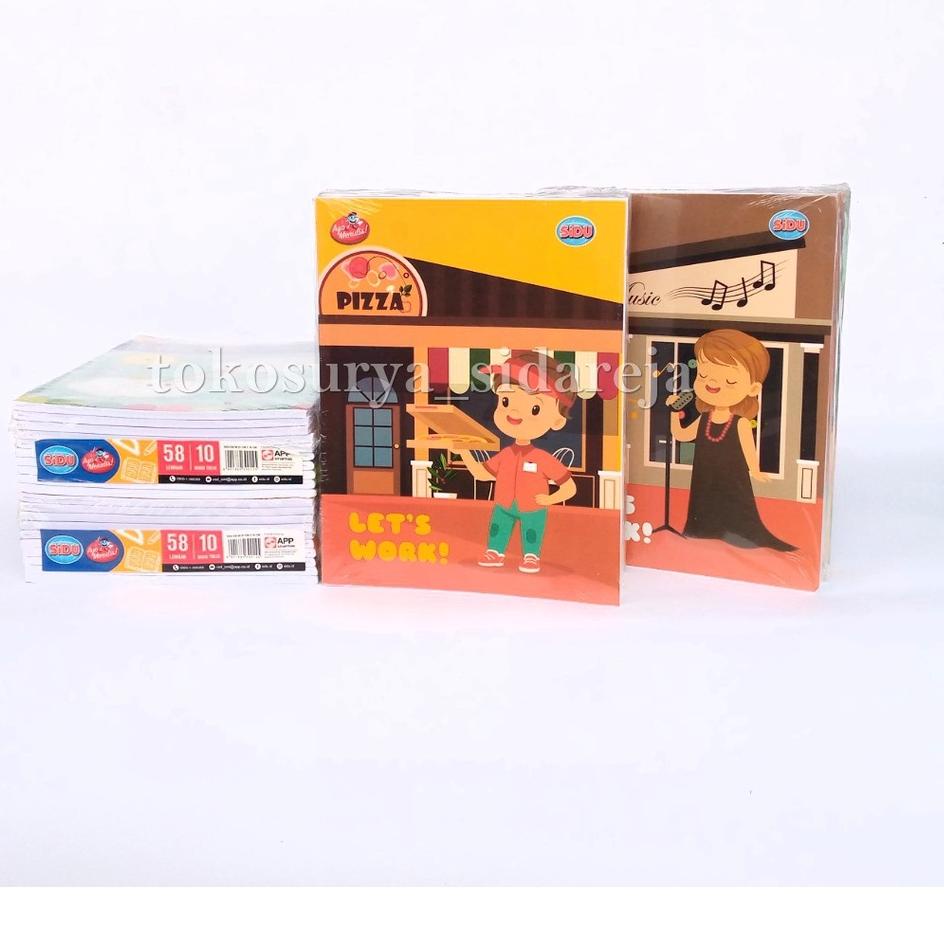 

Siap Kirim.. BUKU TULIS SEKOLAH SIDU ISI 10 BUKU 58 LEMBAR / BUKU TULIS MURAH SINAR DUNIA ISI 58 LEMBAR