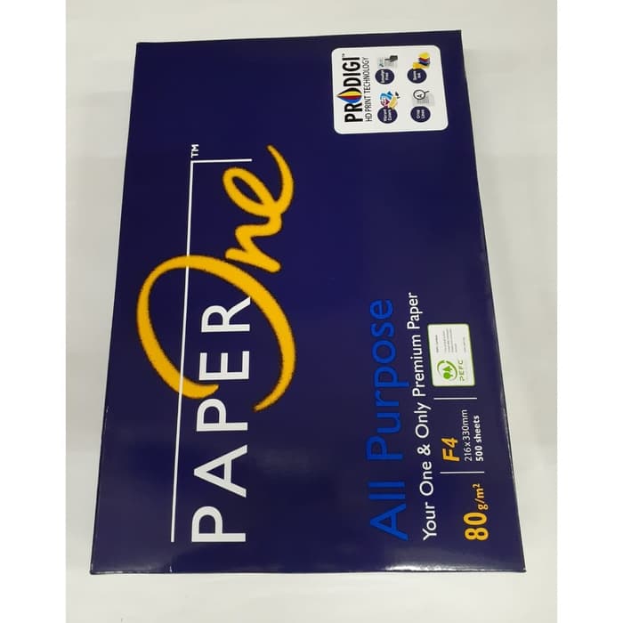 

KERTAS HVS PAPER ONE F4 80 GRAM | KERTAS PRINT | ATK