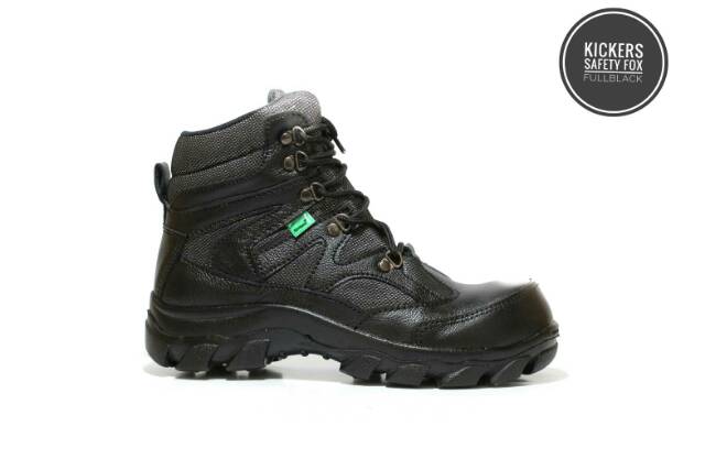 SEPATU SAFETY SEMI BOOTS KICKERS PRIA KULIT BOOT SAVETY BUT SEPTI SEVTI