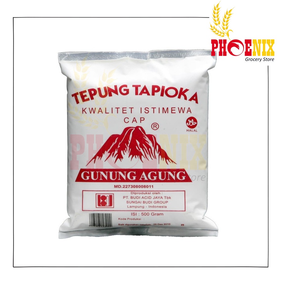 

Tepung tapioka cap gunung agung 500 gram