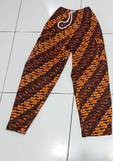 Celana Boim Batik Uk.9-12 Tahun / Celana Panjang Batik Anak Laki Harian Santai Grosir Pants
