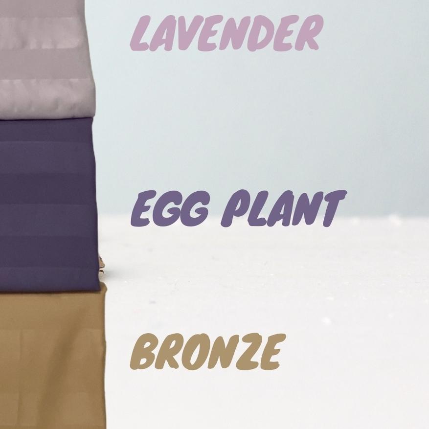 KONICO kain sprei bahan EMBOS TENSEL SUTRA premium Motif GARIS METERAN 100 GSM