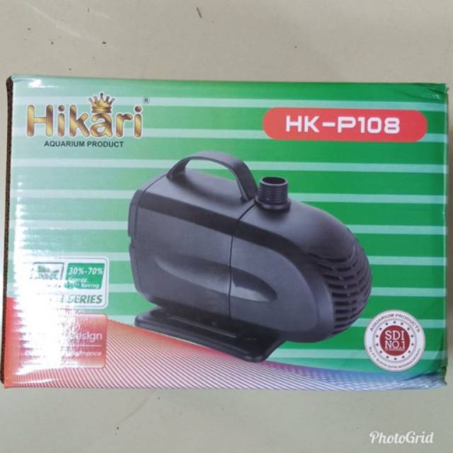 Mesin pompa celup kolam ikan HK - P108 - Mesin Kolam - Mesin Pompa sirkulasi