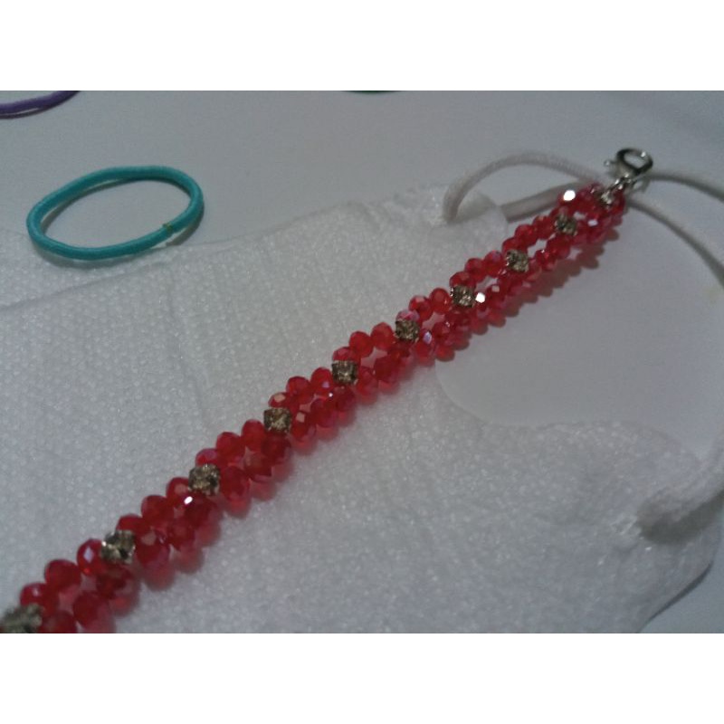 konektor masker 2in1, kristal, kuat