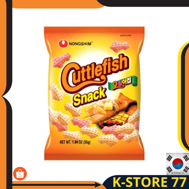 

MAKANAN KOREA/MAKANAN KOREA HALAL/MAKANAN KOREA RINGAN/SNACK KOREA NONGSHIM CUTTLEFISH "CUMI BAKAR