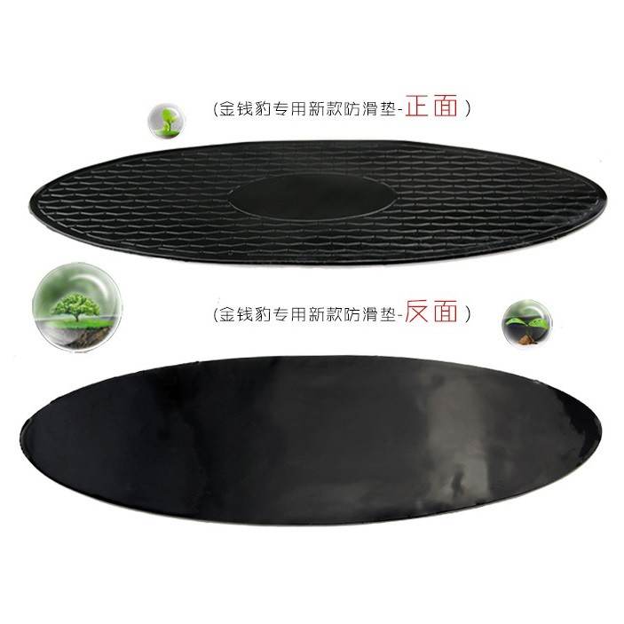 Alas / Tatakan Anti Selip slip Mat Dashboard Mobil OVAL BESAR 30 x 9.5cm