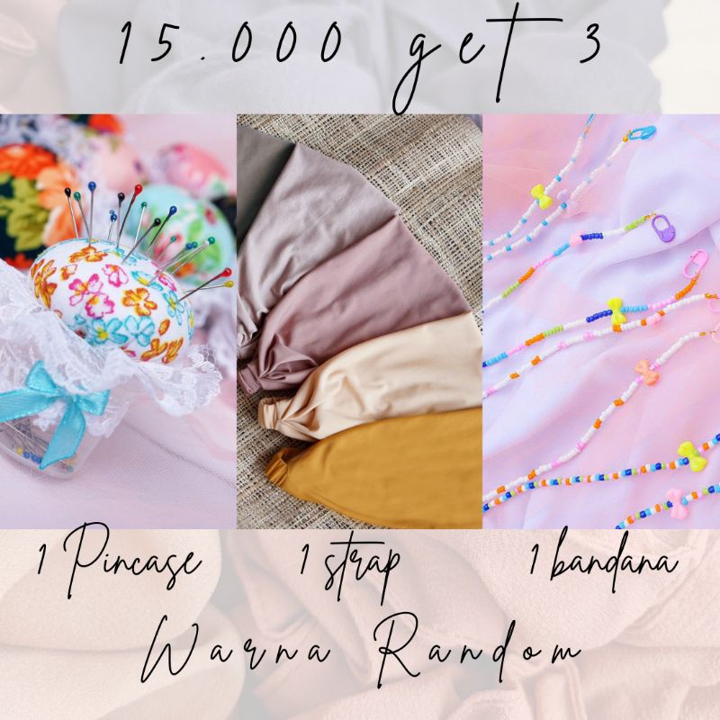 kerudung bergo motif/hijab instan motif/bergo premium bahan maxmara import/hijab sehari-hari-Accessories