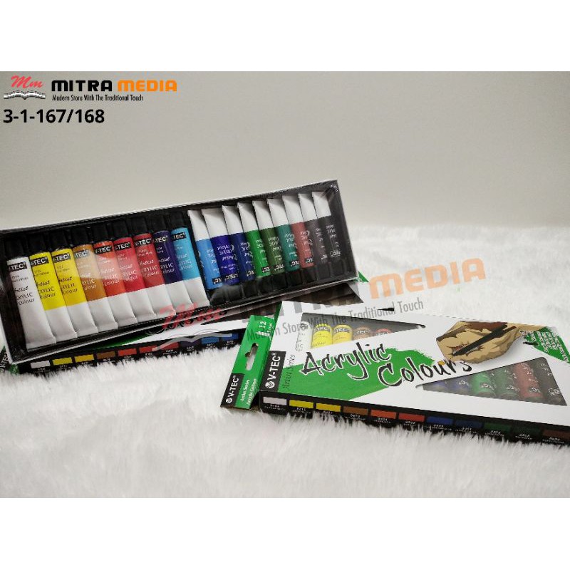 

CAT ACRYLIC ISI 12 DAN 18 WARNA