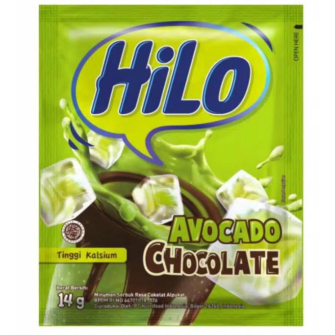 

Store Snack HILO Avocado Chocolate 10 Sachet @14 gram