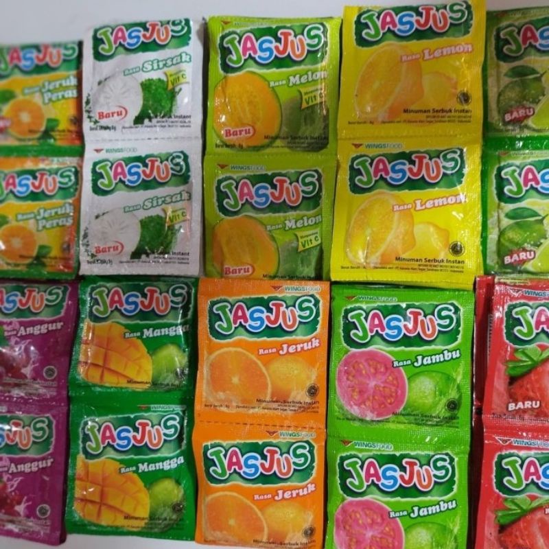 

Minuman JasJus Aneka Buah 1 pack(50sachet)