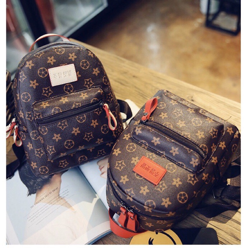 A017 Tas Ransel Wanita Mini Gucci / Tas Backpack Import Wanita