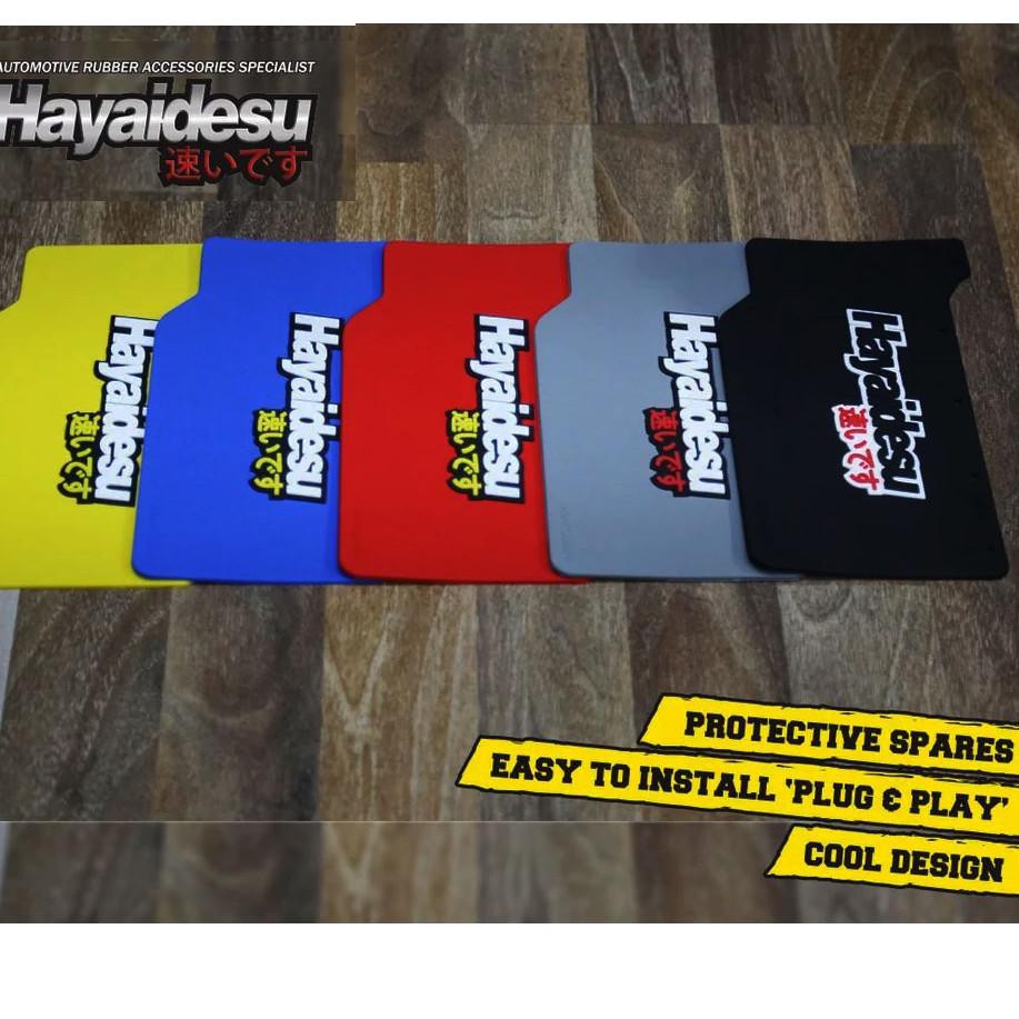 Paling Sesuai.. Mud Flap Penahan Lumpur Motor Honda Beat Fi, Beat ESP, Vario 110- Japan Quality