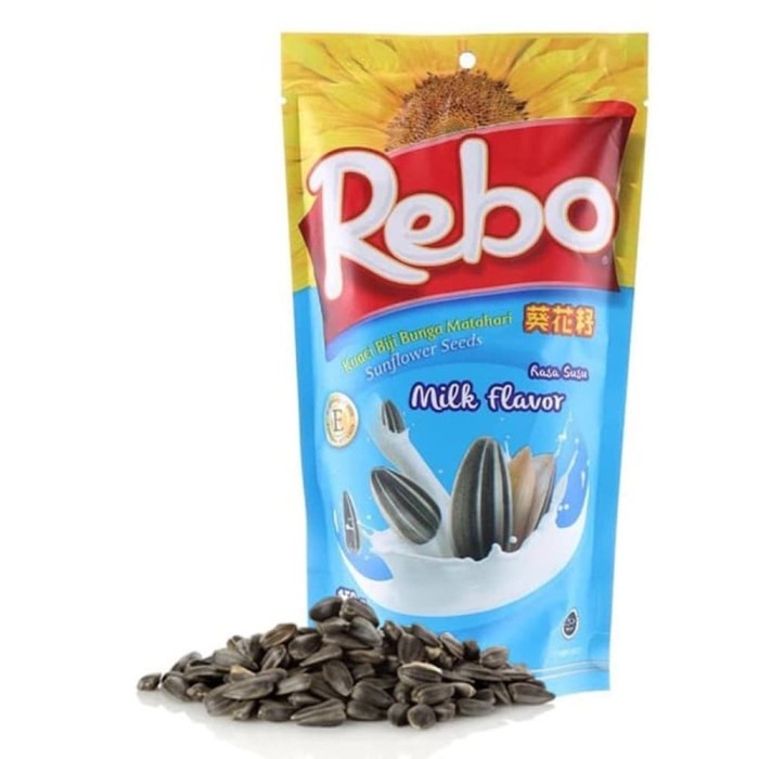 

Q0121Sa Rebo Kuaci Rasa Milk Flavor 150 Gram - Cemilan Biji Bunga Matahari D5qs44