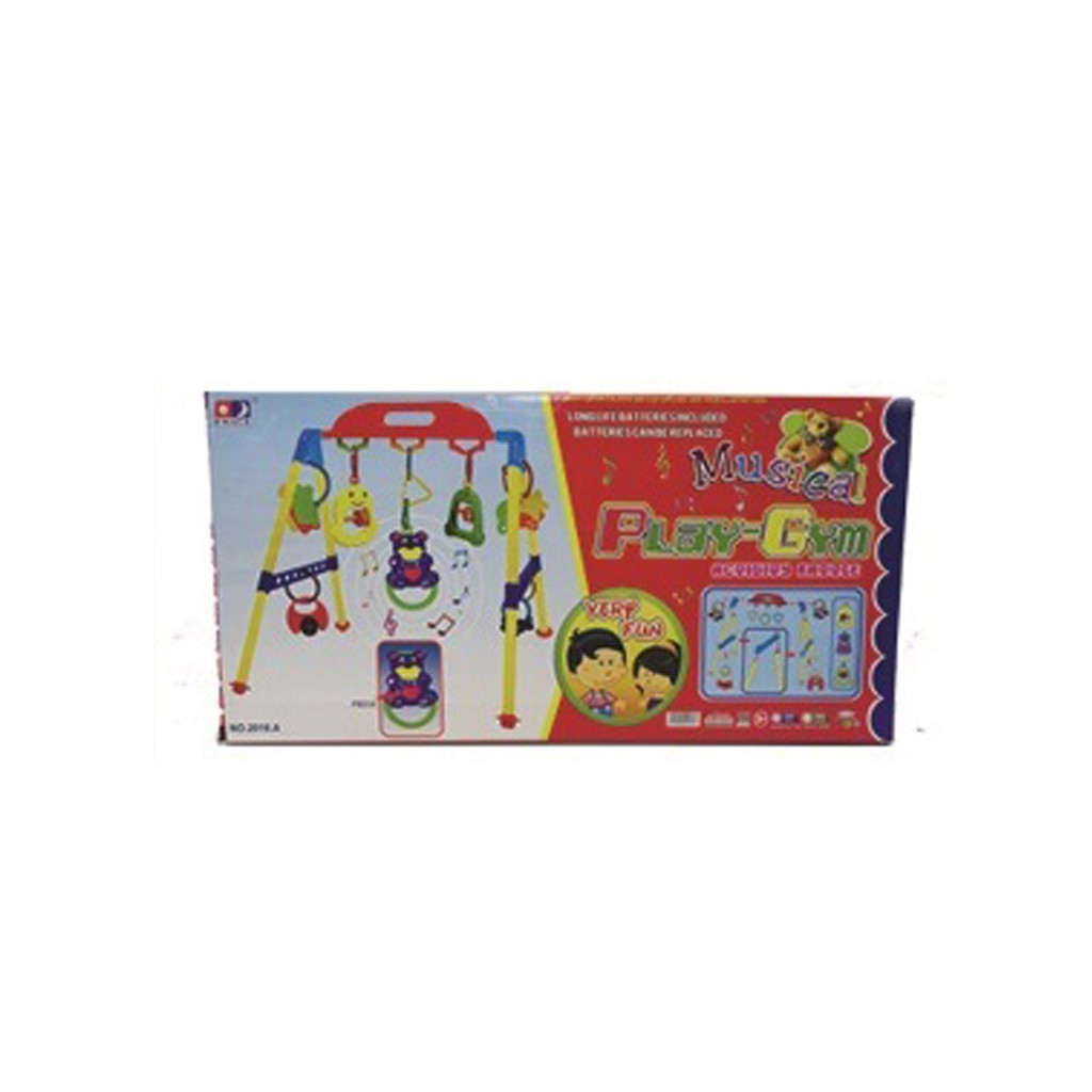 (BISA COD) Mainan Bayi Musical Play Gym / Baby Rattle / Baby Gym Musical IMAGE (SKW.2017F+SKW.2016L)-5