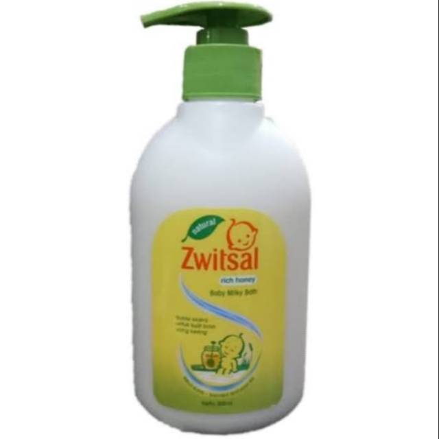 Zwitsal Baby Milky Bath Rich Honey 300ml