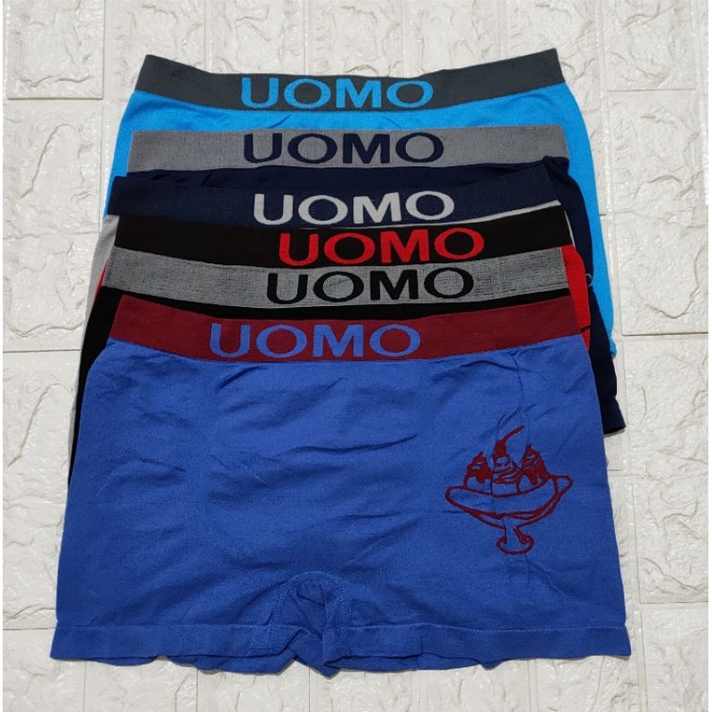 Boxer pria  rajut import atau celana dalam pria 3pcs