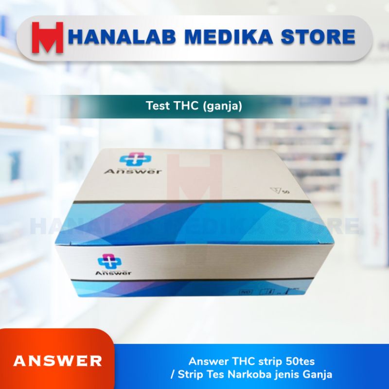 Answer THC strip 50tes / Strip Tes Narkoba jenis Ganja
