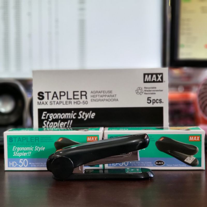 

STAPLER STAPLES MAX HD-50 BESAR NO.3 HEKTER BESAR STEPLER 24/6