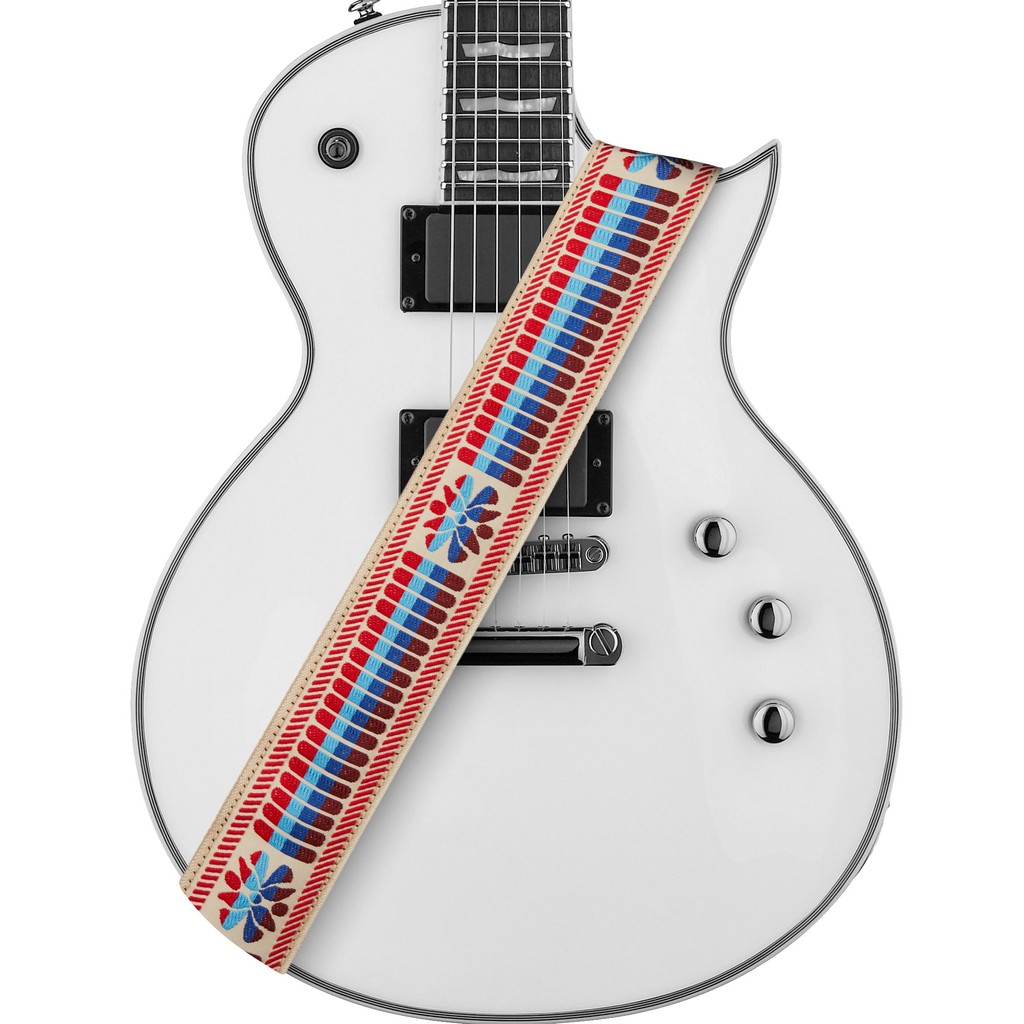 Amumu CO29J Strap Gitar motif Woven Color Stripe