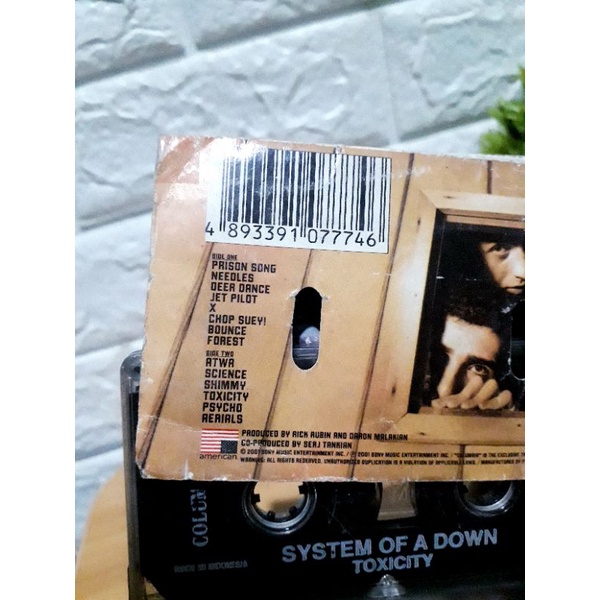 Kaset SYSTEM OF A DOWN - TOXICITY