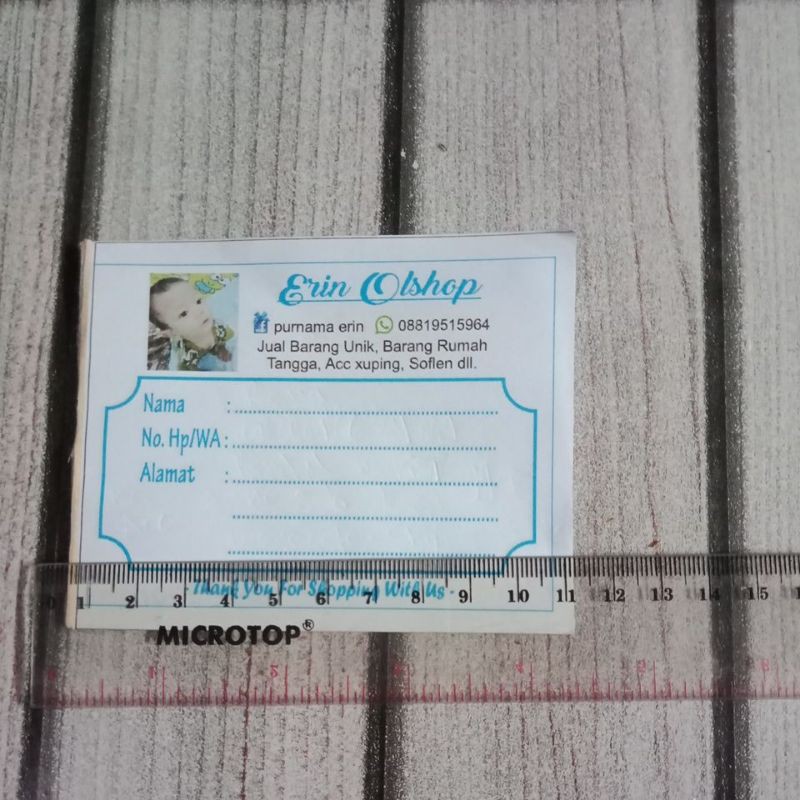 

kertas olshop mini uk 11cm
